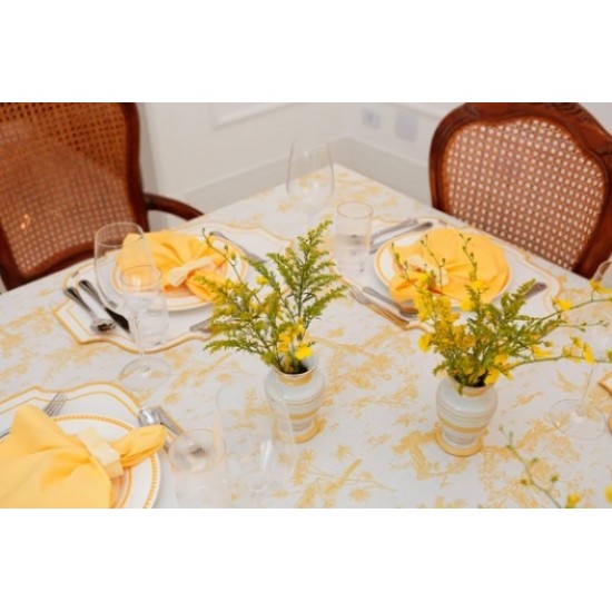 TOALHA DE MESA RETANGULAR NORMANDIA 2,50CM TOALHA DE MESA RETANGULAR NORMANDIA 2,50CM