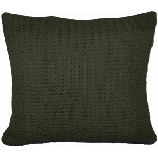 ALMOFADA TRICO TRAMA LOTUS VERDE 52X52CM ALMOFADA TRICO TRAMA LOTUS VERDE 52X52CM
