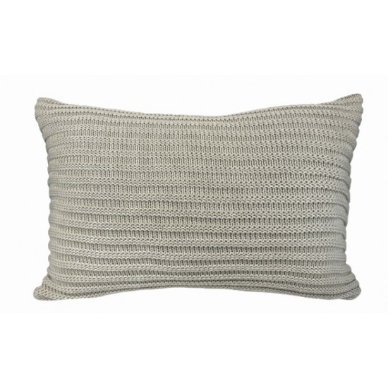 ALMOFADA TRICO NATURAL 35X58CM