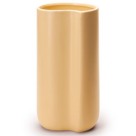 VASO EM CERAMICA CREME 29CM