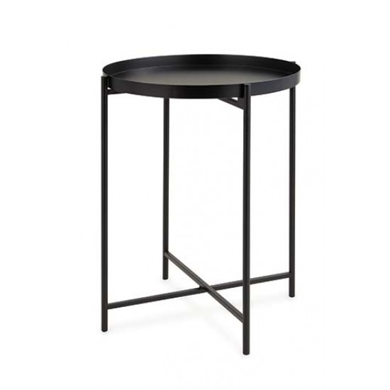 MESA EM METAL PRETA