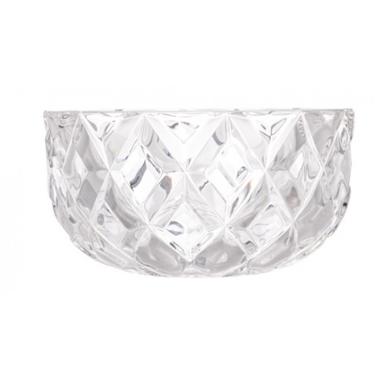 CENTRO DE MESA DE CRISTAL DIAMOND 18X10CM CENTRO DE MESA DE CRISTAL DIAMOND 18X10CM