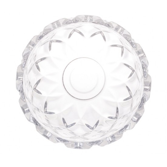 CENTRO DE MESA DE CRISTAL DIAMOND 18X10CM CENTRO DE MESA DE CRISTAL DIAMOND 18X10CM