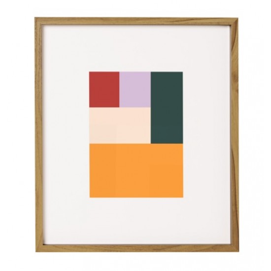 QUADRO TETRIS 2 36X42CM