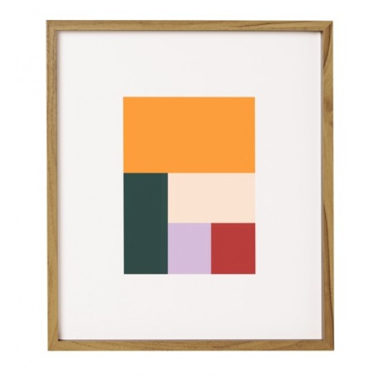 QUADRO TETRIS 3 36X42CM