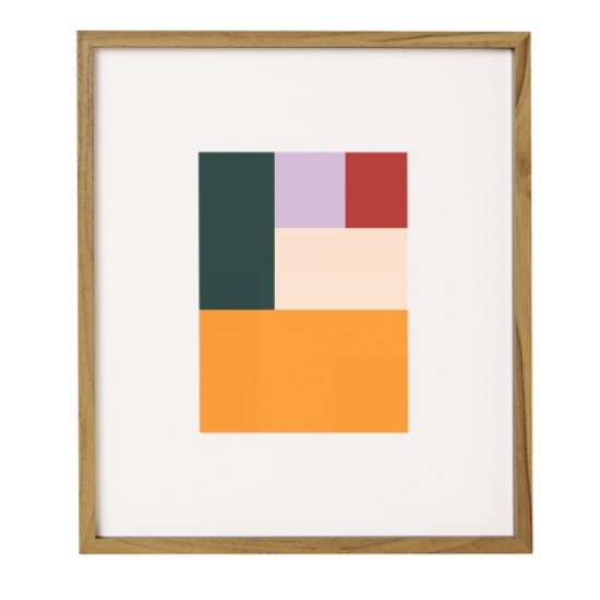QUADRO TETRIS 4 36x42CM