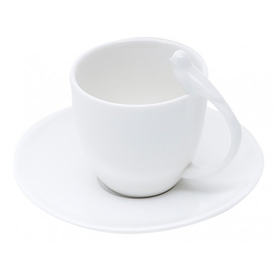 CJ 6 XICARAS DE CAFE DE PORCELANA BIRDS 80ML