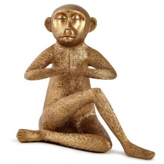 MACACO YOGA MEDITANDO