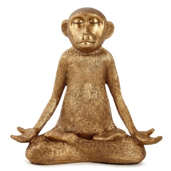 MACACO YOGA PERNA CRUZADA