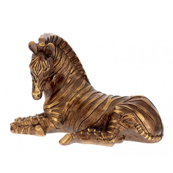 ESCULTURA ZEBRA EM POLIRRESINA