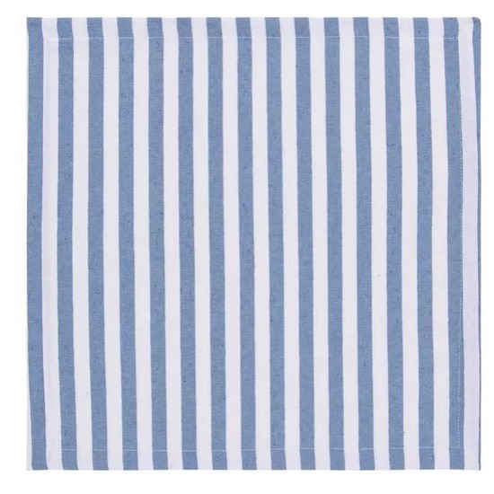 GUARDANAPO LISTRAS AZUL 45cm X 45cm GUARDANAPO LISTRAS AZUL 45cm X 45cm