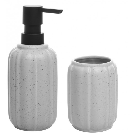CJ 2 Pçs P/ BANHEIRO DE CERAMICA PUMPKIN BRANCO CJ 2 Pçs P/ BANHEIRO DE CERAMICA PUMPKIN BRANCO