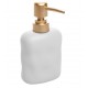 CJ 2 PÇS P/ BANHEIRO DE CERAMICA ORGANIC BRANCO CJ 2 PÇS P/ BANHEIRO DE CERAMICA ORGANIC BRANCO