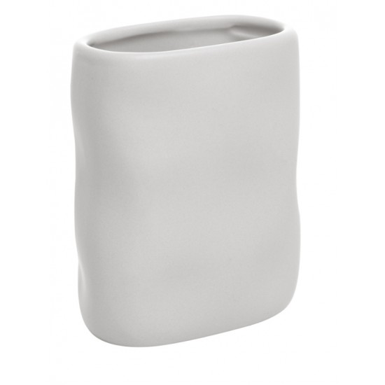 CJ 2 PÇS P/ BANHEIRO DE CERAMICA ORGANIC BRANCO CJ 2 PÇS P/ BANHEIRO DE CERAMICA ORGANIC BRANCO