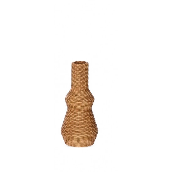 VASO EM TEXTURA PALHA P