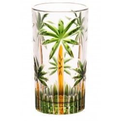 COPO ALTO PALM TREE HANDPAINT VERDE 360ML COPO ALTO PALM TREE HANDPAINT VERDE 360ML