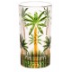 COPO ALTO PALM TREE HANDPAINT VERDE 360ML