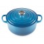 PANELA REDONDA AZUL MARSEILLE 20CM LE CREUSET