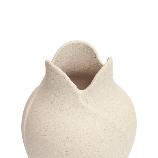 VASO EM CERAMICA FLOR M