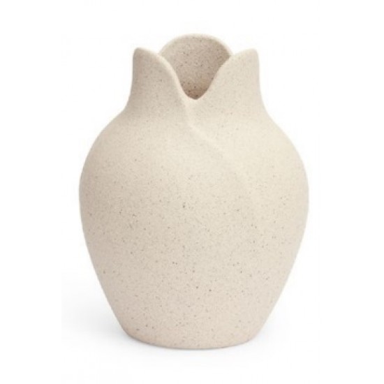 VASO EM CERAMICA FLOR M