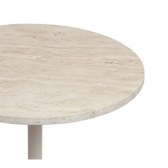 MESA EM METAL E MARMORE