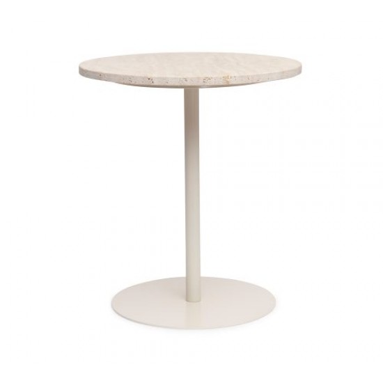 MESA EM METAL E MARMORE
