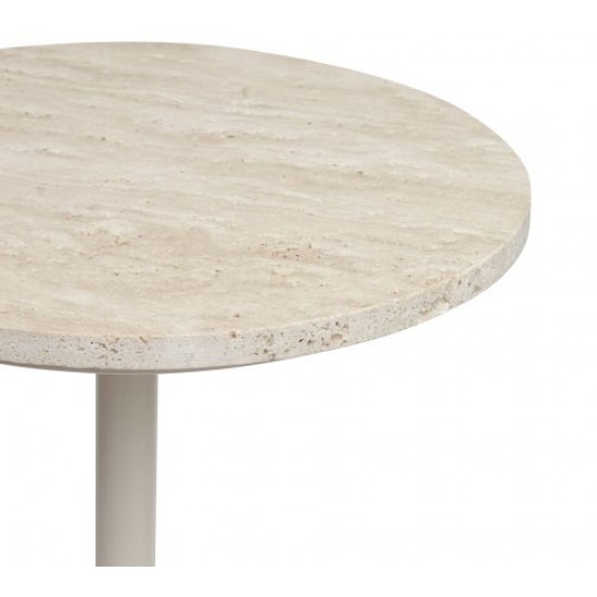 MESA EM METAL E MARMORE