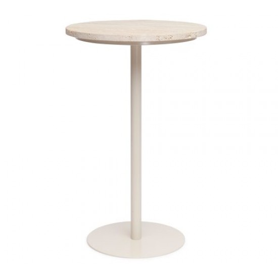 MESA EM METAL E MARMORE