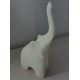 ESCULTURA ELEFANTE EM MARMORE MEDIO 13x7x26CM