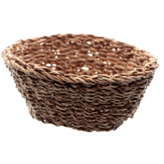 CESTA OVAL FIBRA NATURAL G -  23372