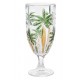 TACA DE CRISTAL PALM TREE SPRAYED 450ML