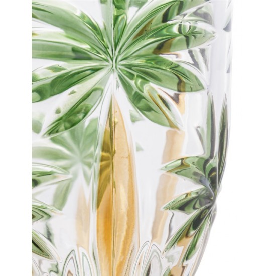 TACA DE CRISTAL PALM TREE SPRAYED 450ML