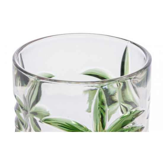 TACA DE CRISTAL PALM TREE SPRAYED 450ML