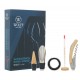 CJ 4PCS P/VINHO INOX AMADEIRADO C/CAIXA CJ 4PCS P/VINHO INOX AMADEIRADO C/CAIXA