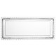 TRAVESSA CRISTAL PEARL 30X13CM