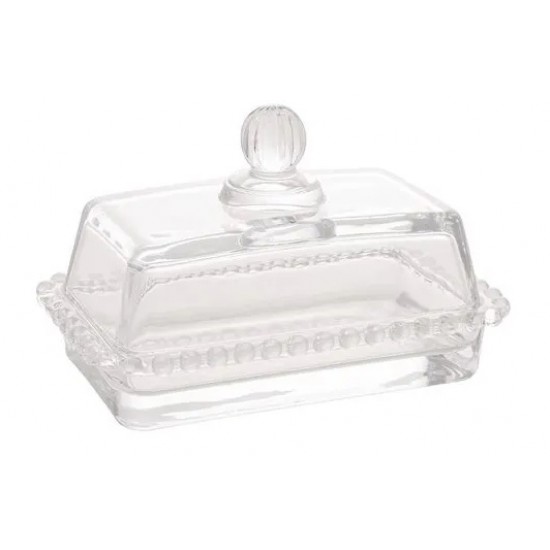 MANTEGUEIRA DE CRISTAL PEARL 17x10,5CM