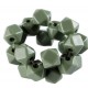 CJ 4 ARGOLAS DE  GUARDANAPO PEDRA VERDE CELADON