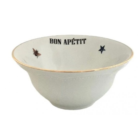 BOWL BRANCO BOM APETTIT BOWL BRANCO BOM APETTIT