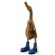 PATO DECOR BOTAS AZUL 50CM