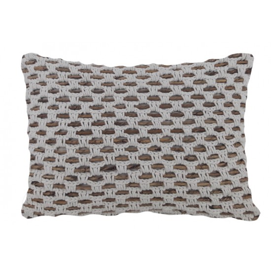 ALMOFADA CROCHE MANUAL 30X50CM - 252-09