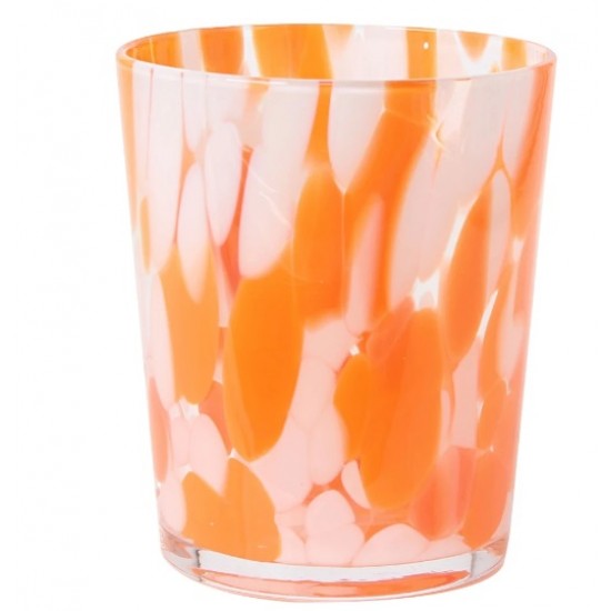 COPO DE VIDRO AQUARELLE LARANJA 320ML