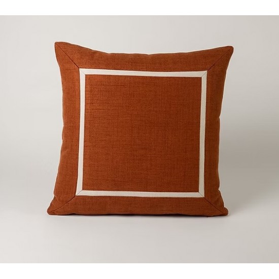 ALMOFADA TEC RUST BICOLOR TELHA