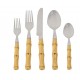 FAQUEIRO DE BAMBU ACO INOX 30PCS FAQUEIRO DE BAMBU ACO INOX 30PCS