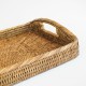 BANDEJA EM RATTAN SUNRISE 30X20CM