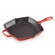 GRELHA QUADRADA VERMELHA 26CM - LE CREUSET GRELHA QUADRADA VERMELHA 26CM - LE CREUSET