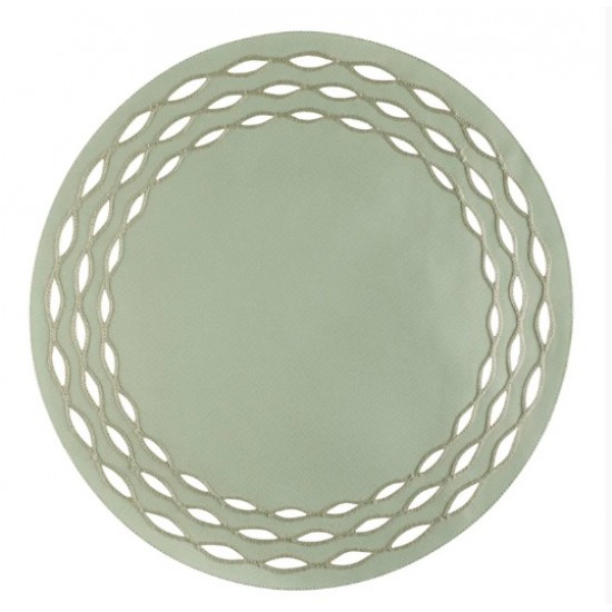 Jogo Americano Auguri Casa Olea Pistache 40cm Jogo Americano Auguri Casa Olea Pistache 40cm