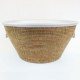 CHAMPANHEIRA EM RATTAN E ALUMINIO NUSA 54CM CHAMPANHEIRA EM RATTAN E ALUMINIO NUSA 54CM