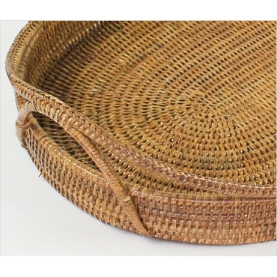BANDEJA EM RATTAN LUNA 60X40CM