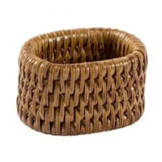 PORTA GUARDANAPO EM RATTAN OVAL PAYA