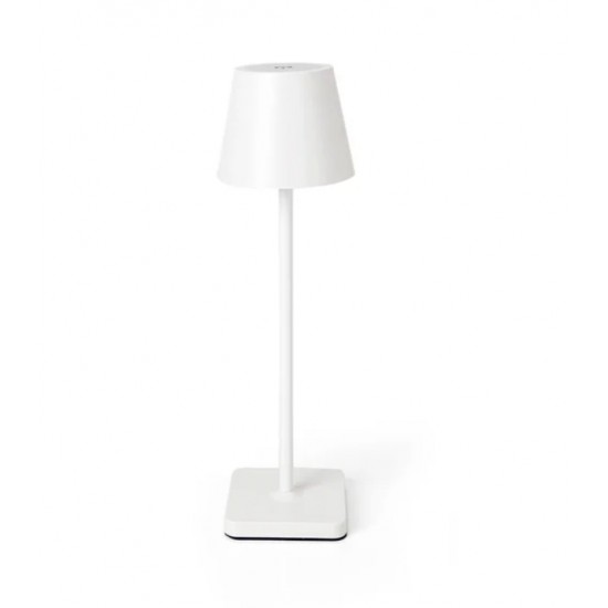Luminaria de Mesa Ross Tatil Regulavel Branco Luminaria de Mesa Ross Tatil Regulavel Branco